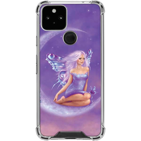 Rachel Anderson Lavender Moon Fairy Google Pixel 5 Clear Case